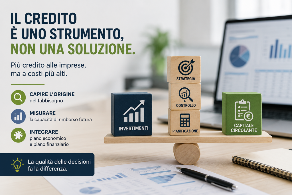 Il credito è uno strumento, non una soluzione: cosa insegna l’ultimo Bollettino della Banca d’Italia alle PMI